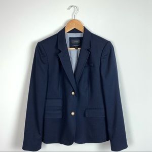 J.Crew 10 Navy Blue Schoolboy Classic Blazer